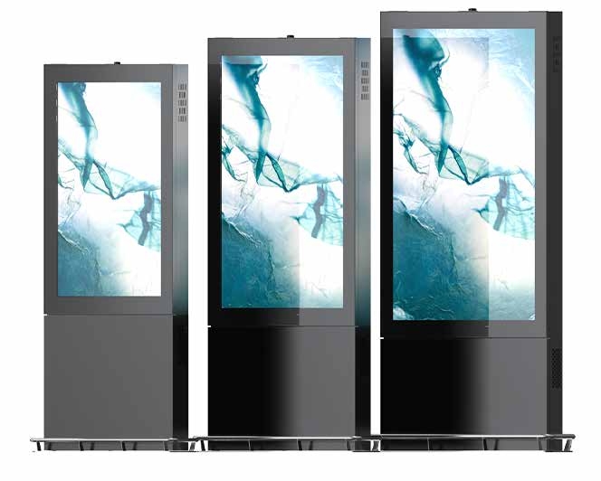 Buitenweerbestendig 32 43 55 86 98 100 Inch 4K LCD 3000 Neten IP65 Kiosk